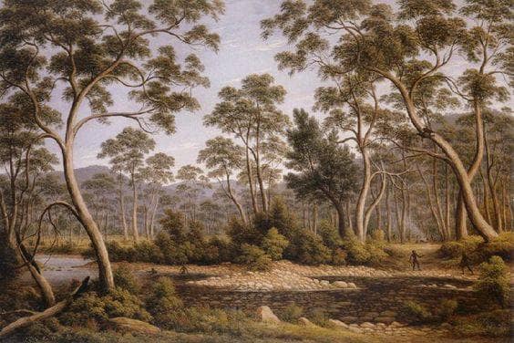 The River Nile, Van Diemen's Land by John Glover — Oil Painting Reproduction