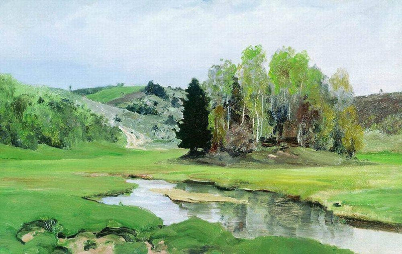 The River Svinka by Vasily Polenov — Oil Painting Reproduction