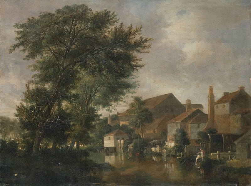 The River Wensum, Norwich by John Crome — Oil Painting Reproduction