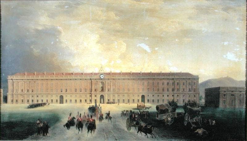 The Royal Palace of Caserta by Gabriele Smargiassi — Oil Painting Reproduction