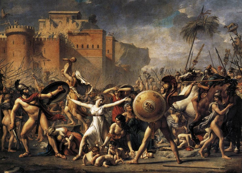 The Sabine Women by Jacques-Louis David — Oil Painting Reproduction