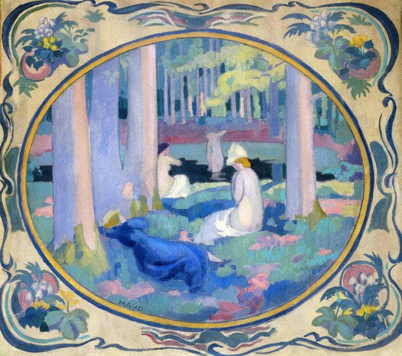 The Sacred Wood by Maurice Denis — Oil Painting Reproduction