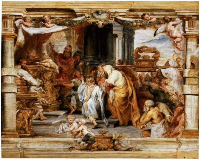The Sacrifice of the Old Covenant by Peter Paul Rubens — Oil Painting Reproduction