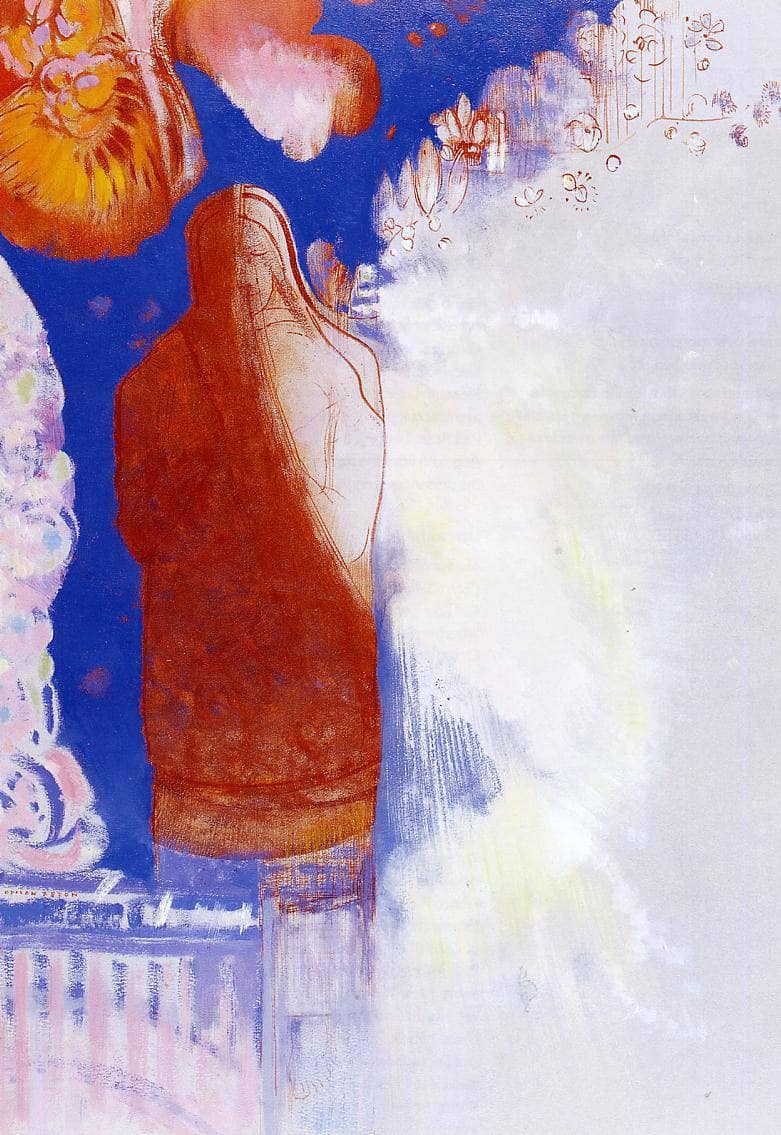 The Saint by Odilon Redon — Oil Painting Reproduction