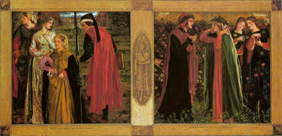The Salutation of Beatrice in home office