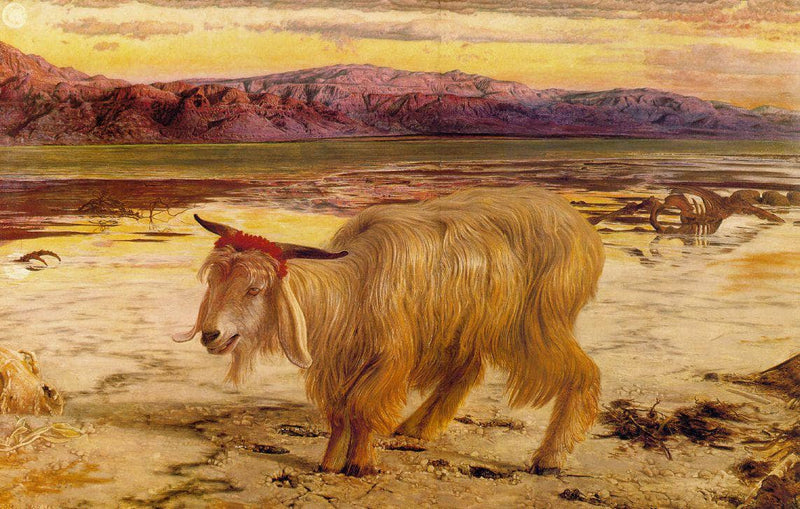 The Scapegoat by William Holman Hunt — Oil Painting Reproduction