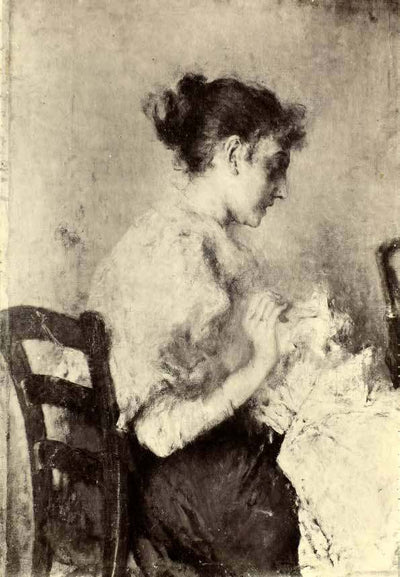 The seamstress in dining room