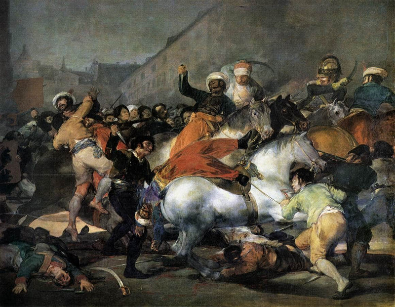 The Second of May, 1808: The Charge of the Mamelukes by Francisco Goya — Oil Painting Reproduction