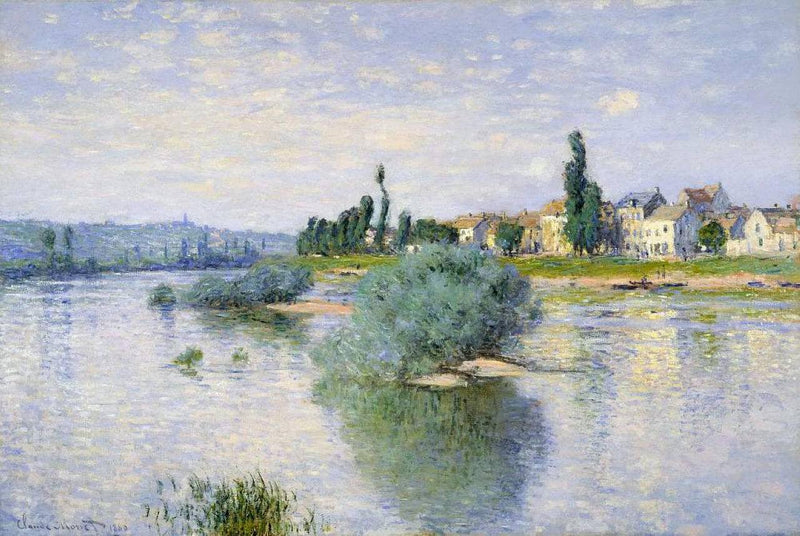 The Seine at Lavacourt by Claude Monet — Oil Painting Reproduction