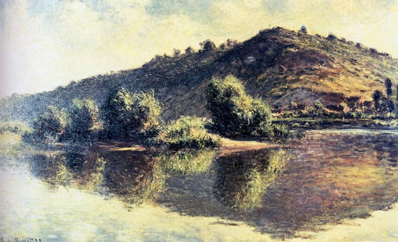 The Seine at Port-Villez by Claude Monet — Oil Painting Reproduction