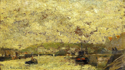 The Seine at Rouen in entryway