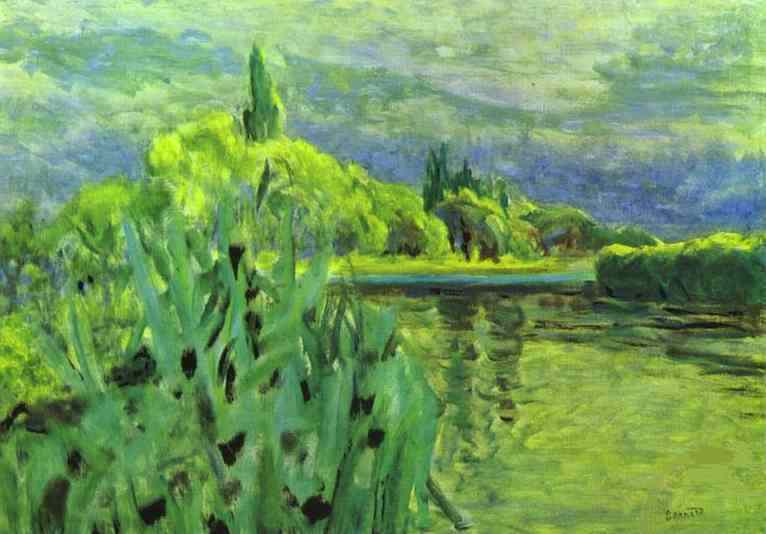 The Seine by Pierre Bonnard — Oil Painting Reproduction