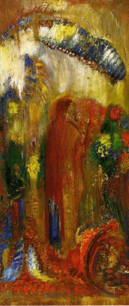 The Sermon by Odilon Redon, Oil Painting Reproduction