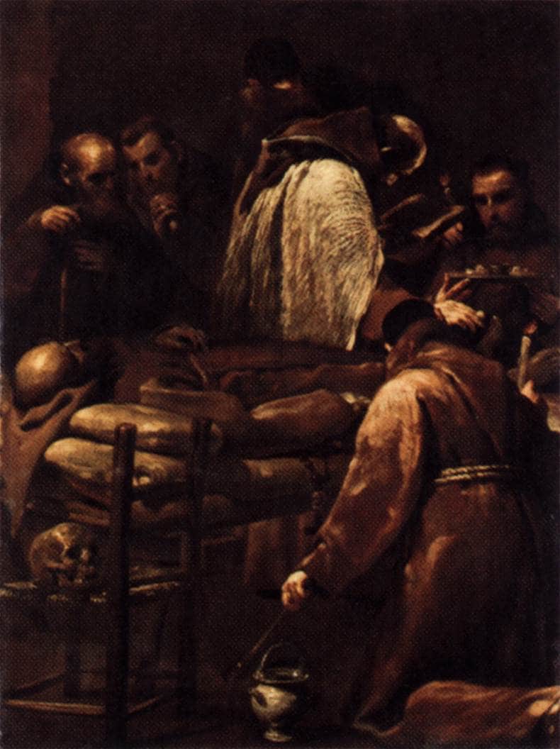 The Seven Sacraments - Extreme Unction by Giuseppe Maria Crespi — Oil Painting Reproduction