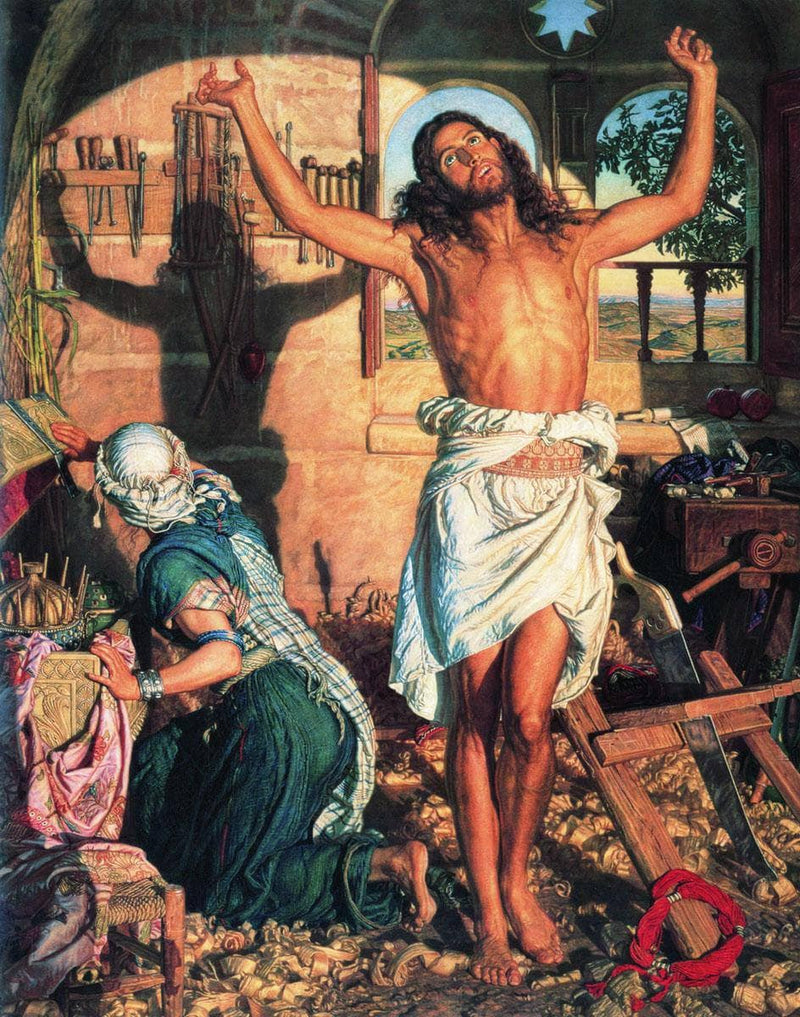 The Shadow of Death by William Holman Hunt — Oil Painting Reproduction