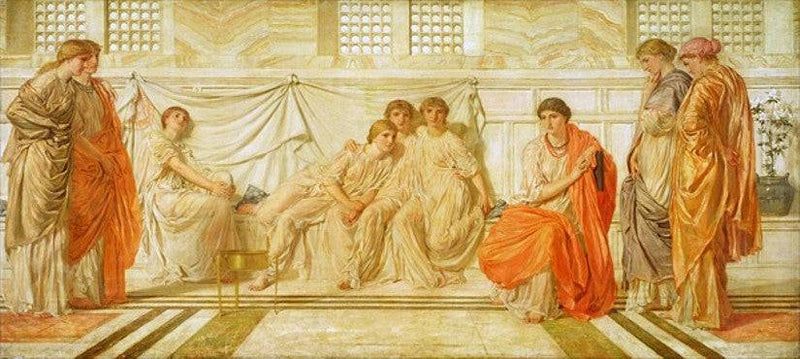 The Shulamite by Albert Joseph Moore, Oil Painting Reproduction