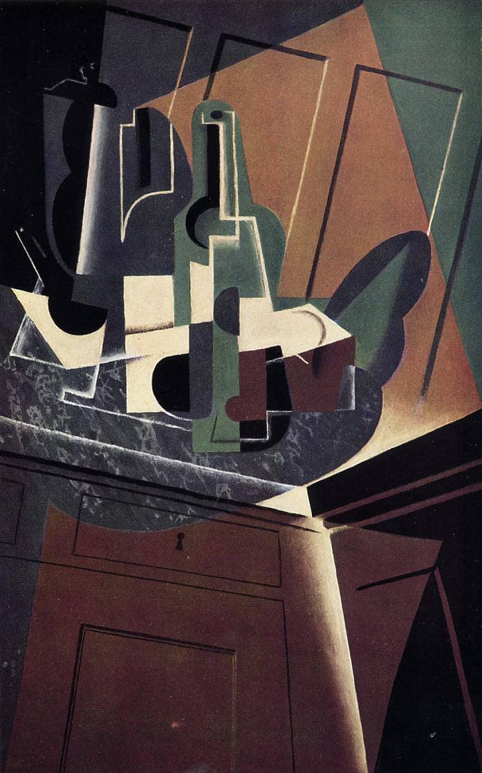 The Sideboard by Juan Gris — Oil Painting Reproduction