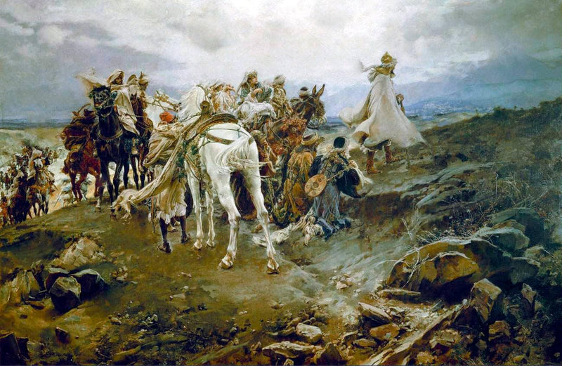 The Sigh of the Moor by Francisco Pradilla — Oil Painting Reproduction