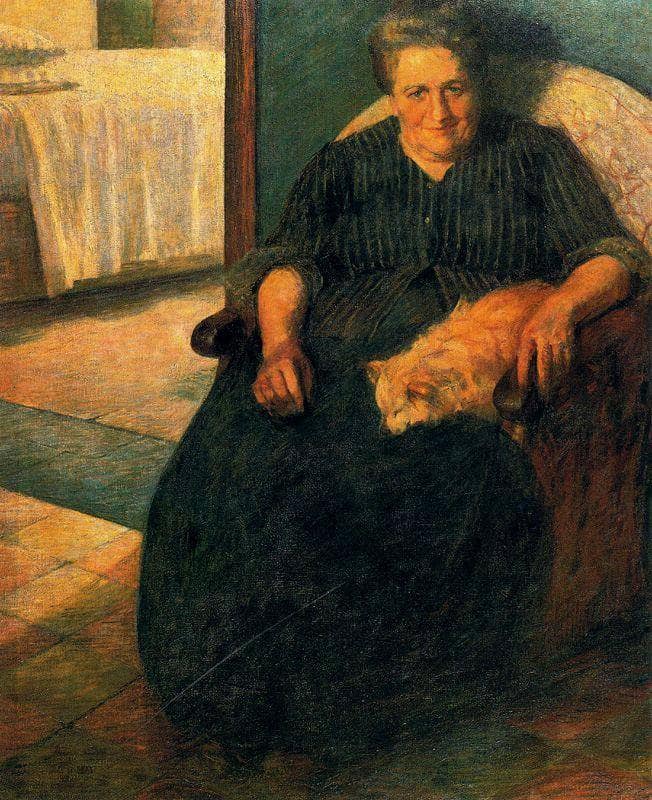 The Signora Virginia by Umberto Boccioni — Oil Painting Reproduction