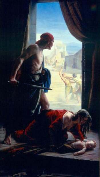 The Slaughter of the Innocents by Carl Bloch — Oil Painting Reproduction