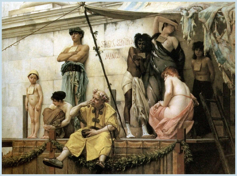 The Slave Market by Gustave Boulanger — Oil Painting Reproduction