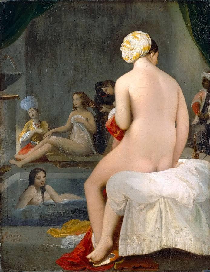 The Small Bather by Jean Auguste Dominique Ingres — Oil Painting Reproduction