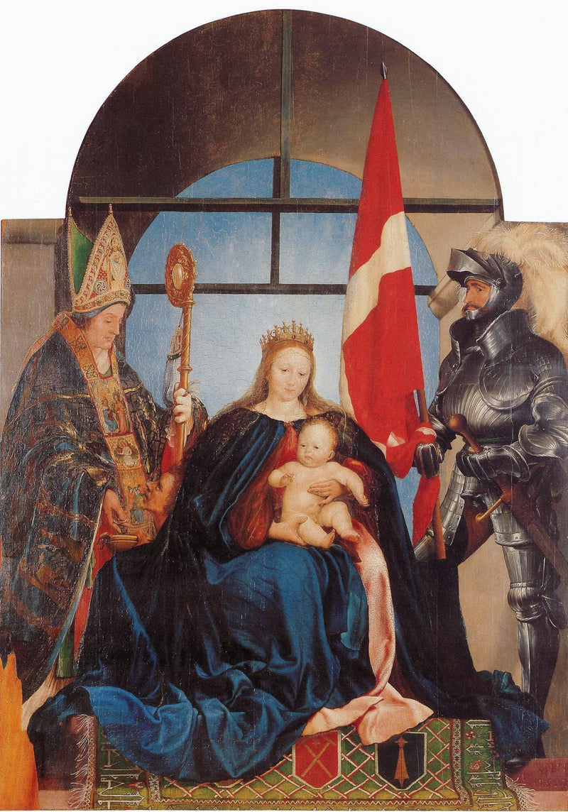 The Solothurn Madonna by Hans Holbein the Younger — Oil Painting Reproduction
