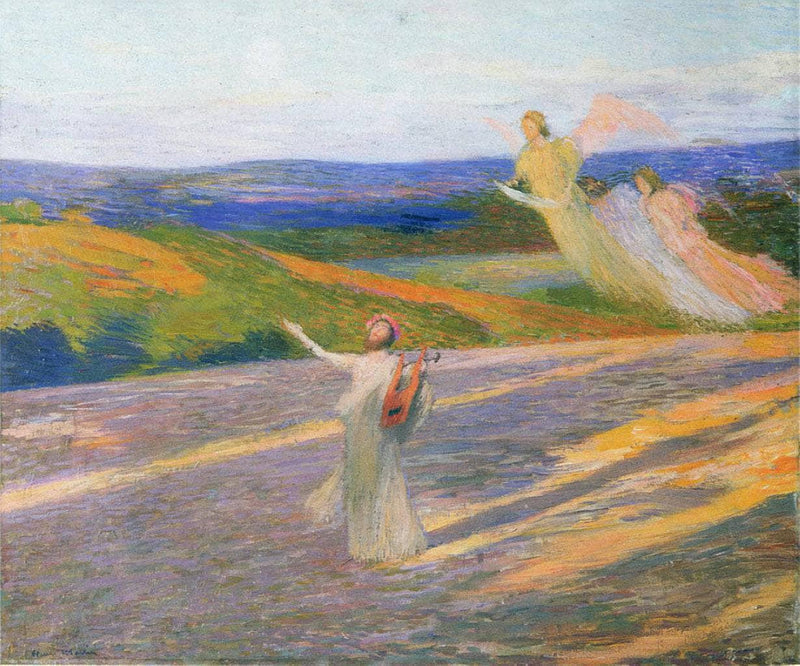 The Song of Orpheus by Henri Martin — Oil Painting Reproduction