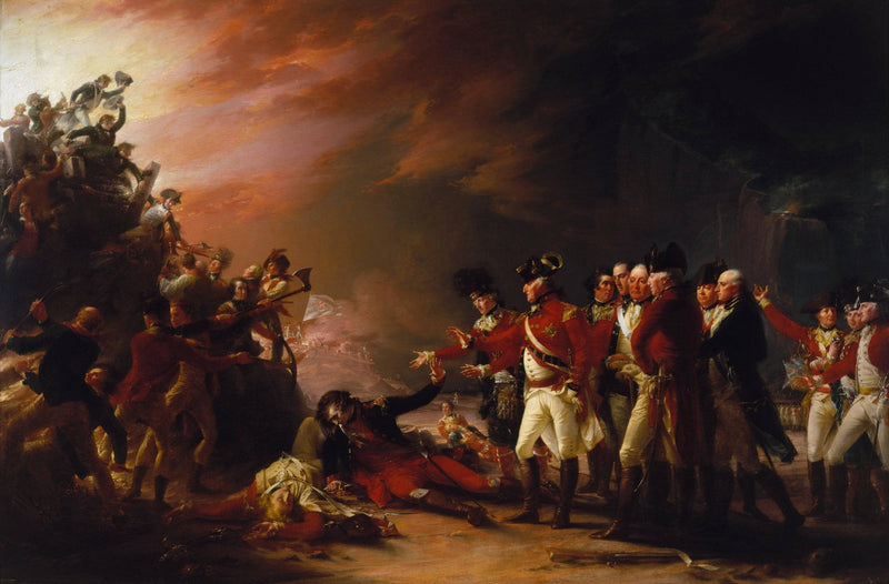 The Sortie Made by the Garrison of Gibraltar by John Trumbull — Oil Painting Reproduction