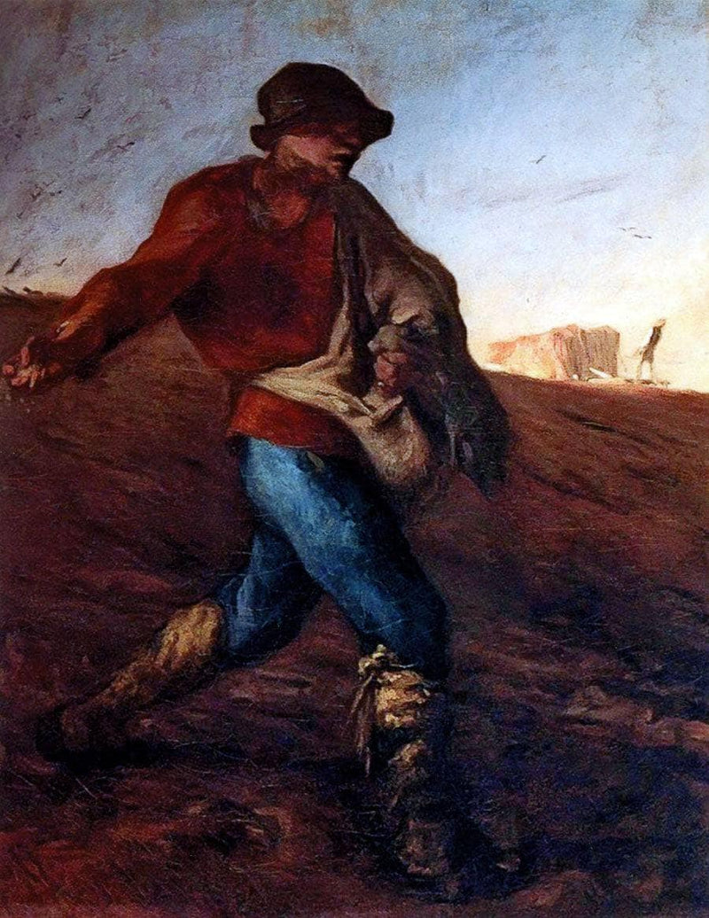 The Sower by Jean-Francois Millet — Oil Painting Reproduction