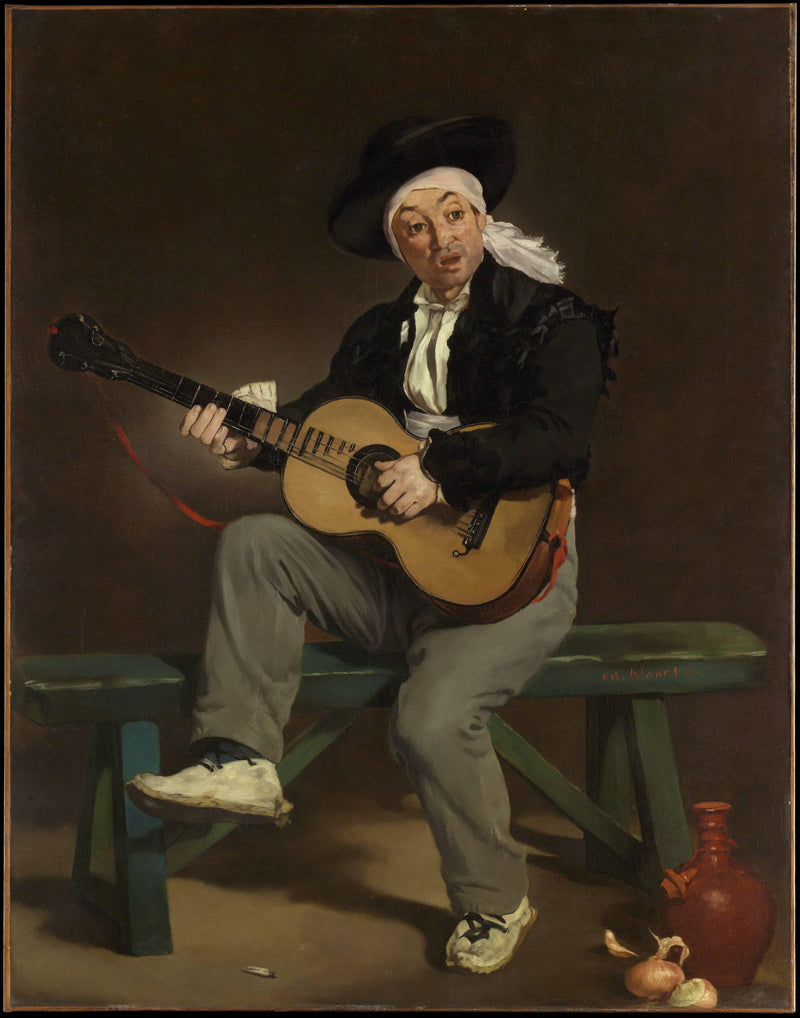 The Spanish Singer by Edouard Manet — Oil Painting Reproduction