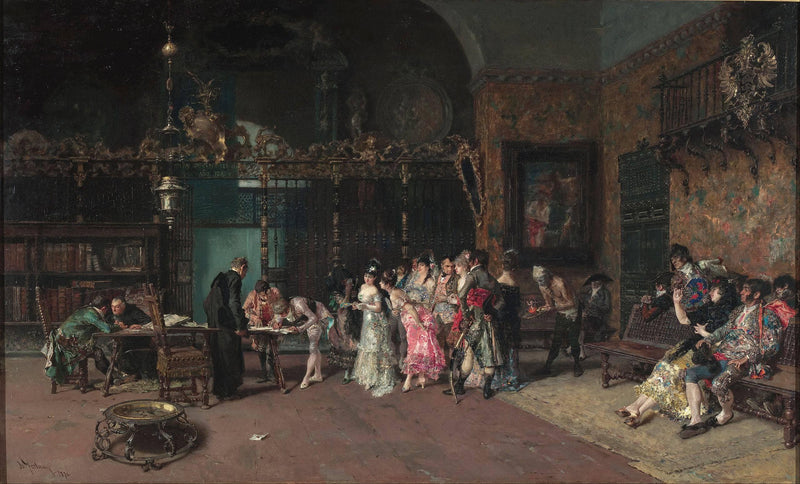The Spanish Wedding by Marià Fortuny — Oil Painting Reproduction