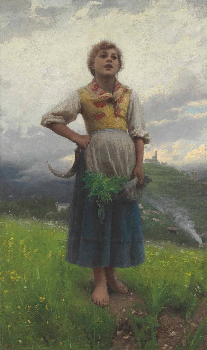 The spring of the Life by Noè Bordignon — Oil Painting Reproduction