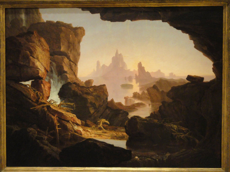 The Subsiding of the Waters of the Deluge by Thomas Cole — Oil Painting Reproduction