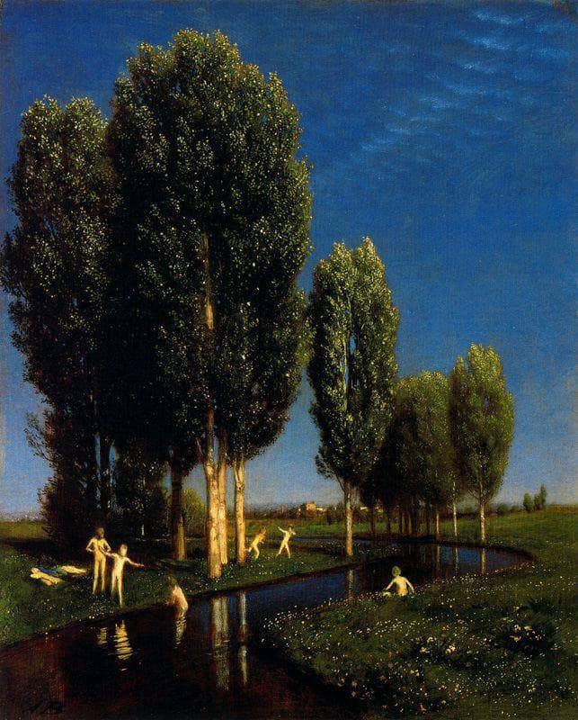 The Summer's Day by Arnold Böcklin — Oil Painting Reproduction