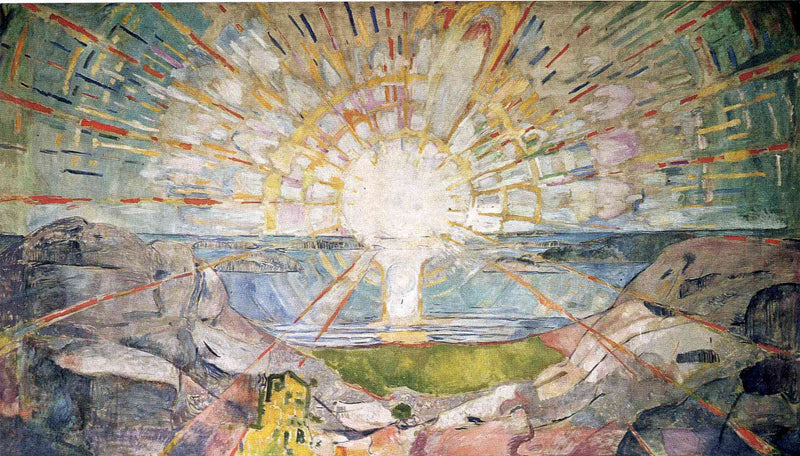 The Sun by Edvard Munch — Oil Painting Reproduction