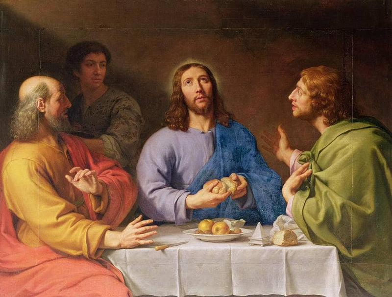 The Supper at Emmaus by Philippe de Champaigne — Oil Painting Reproduction