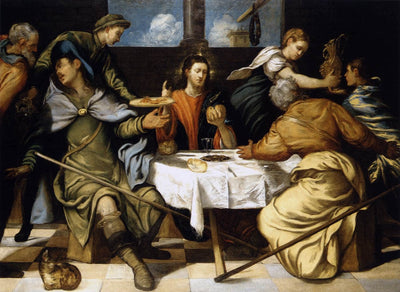 The Supper at Emmaus in apartment