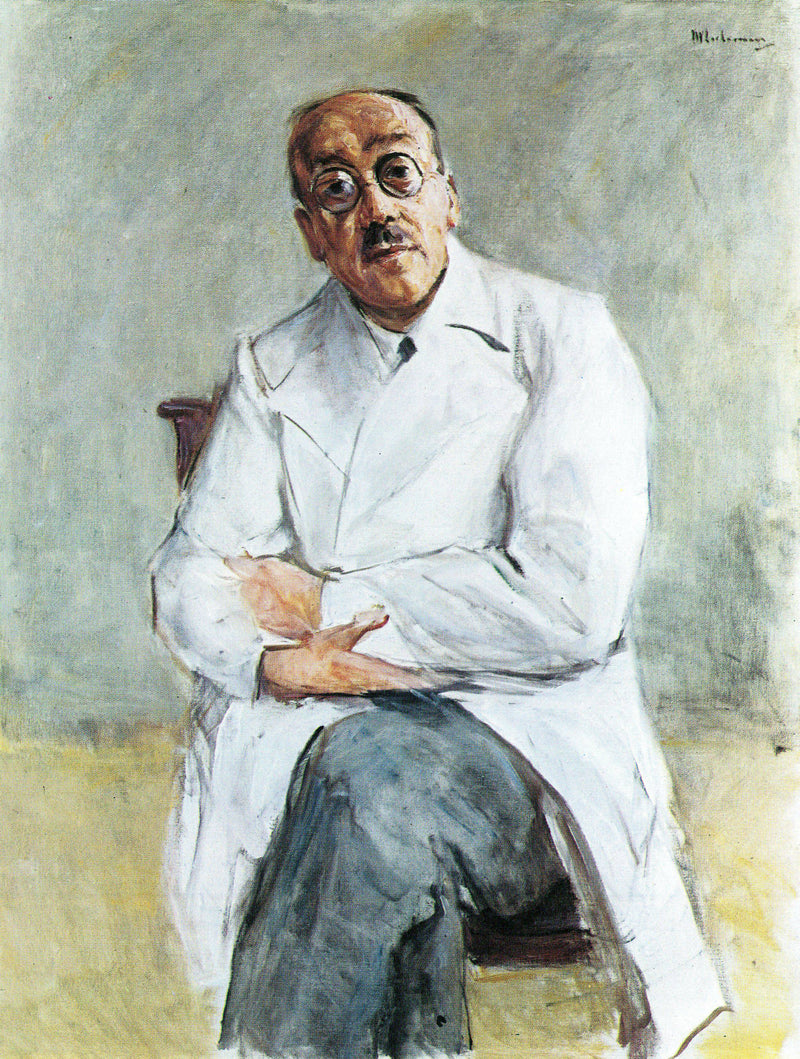 The Surgeon, Ferdinand Sauerbruch by Max Liebermann — Oil Painting Reproduction