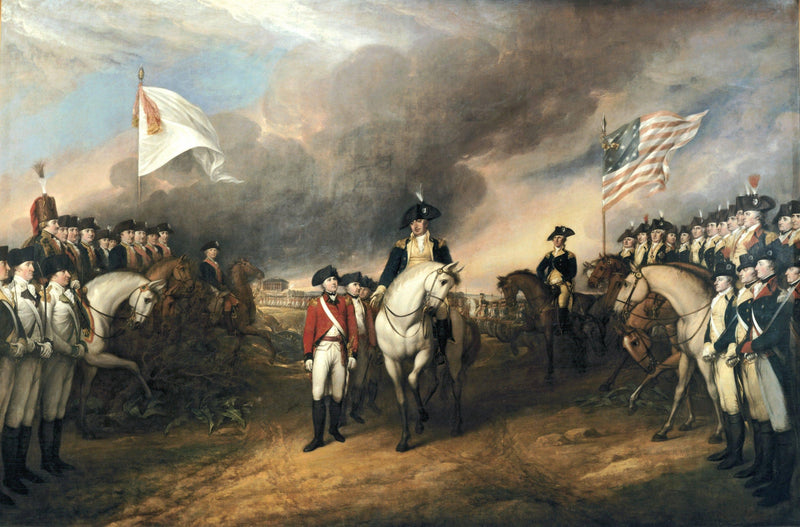 The Surrender of Lord Cornwallis by John Trumbull — Oil Painting Reproduction