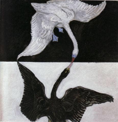 The Swan (No. 1) by Hilma af Klint — Oil Painting Reproduction