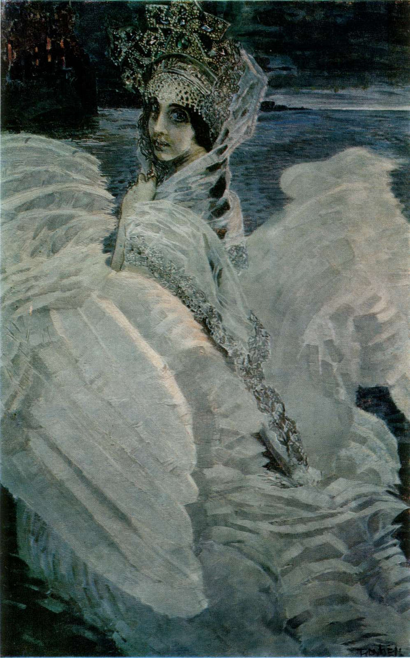 The Swan Princess by Mikhail Vrubel — Oil Painting Reproduction