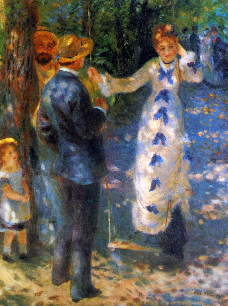 The Swing (La Balançoire) by Pierre-Auguste Renoir — Oil Painting Reproduction