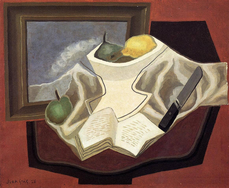 The Table in Front of the Picture by Juan Gris — Oil Painting Reproduction