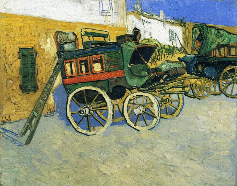 The Tarascon Diligence by Vincent van Gogh — Oil Painting Reproduction