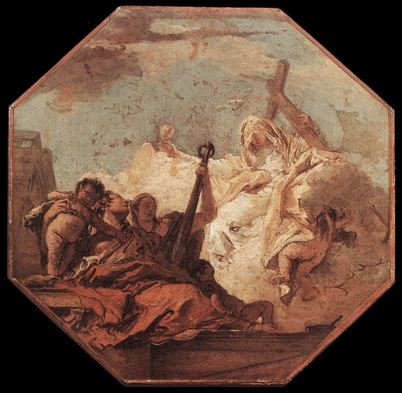 The Theological Virtues by Giovanni Battista Tiepolo — Oil Painting Reproduction