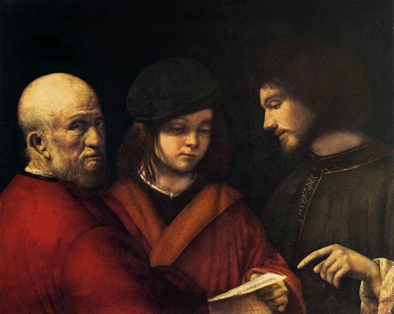 The Three Ages of Man by Giorgione — Oil Painting Reproduction