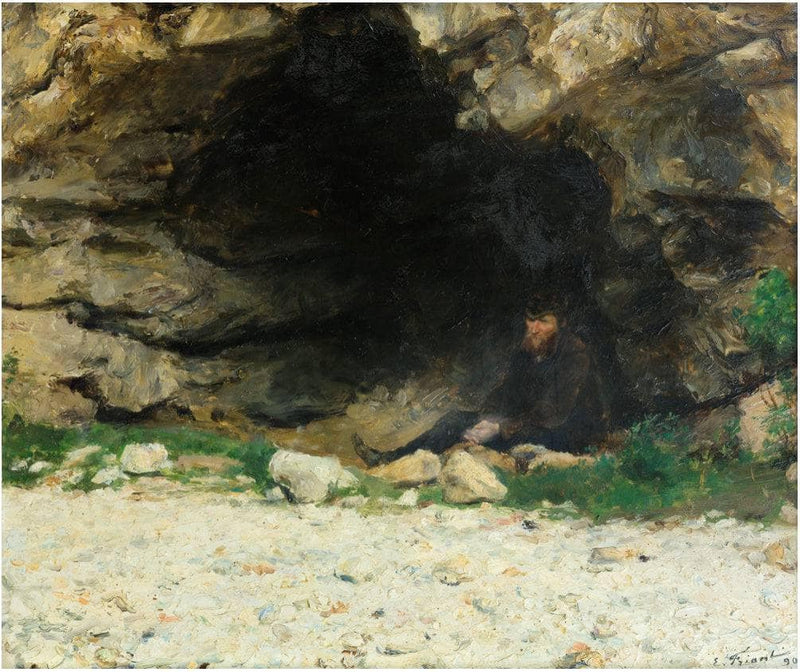 The tramp by Émile Friant — Oil Painting Reproduction