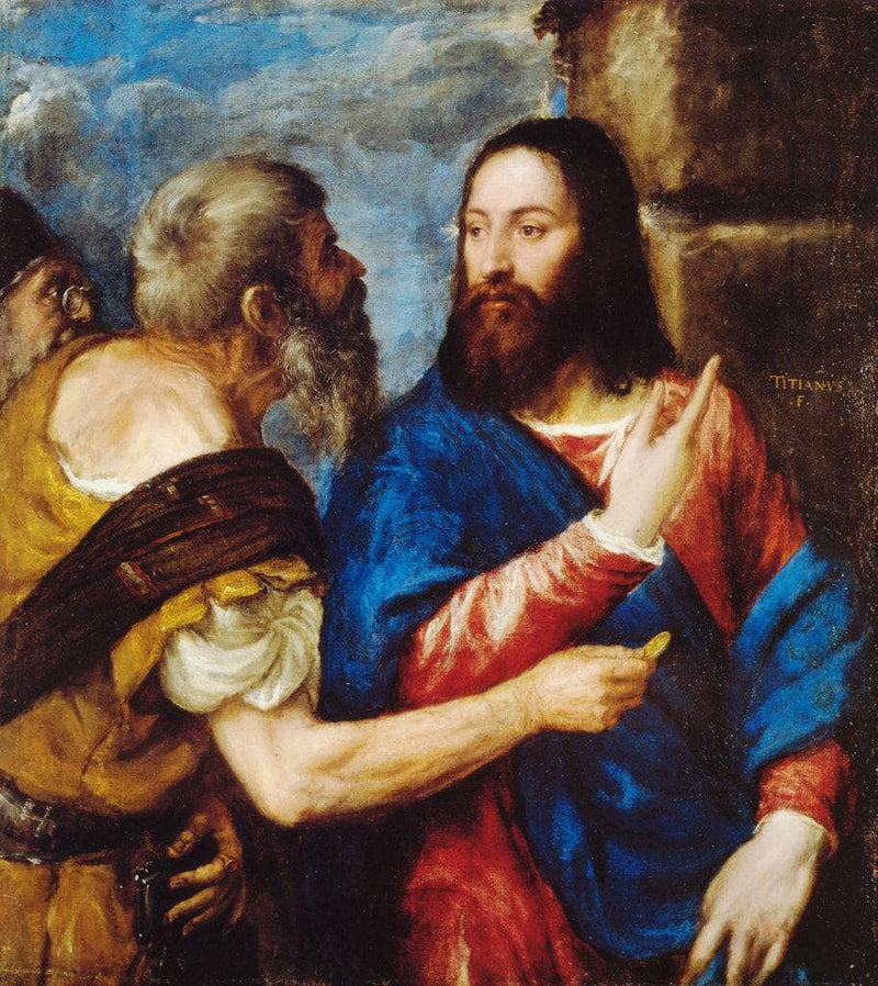 The Tribute Money by Titian — Oil Painting Reproduction
