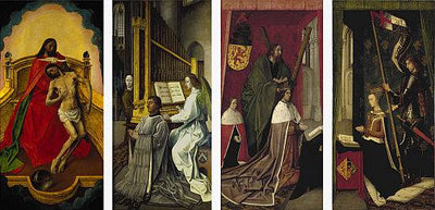 The Trinity Altar Panels in study